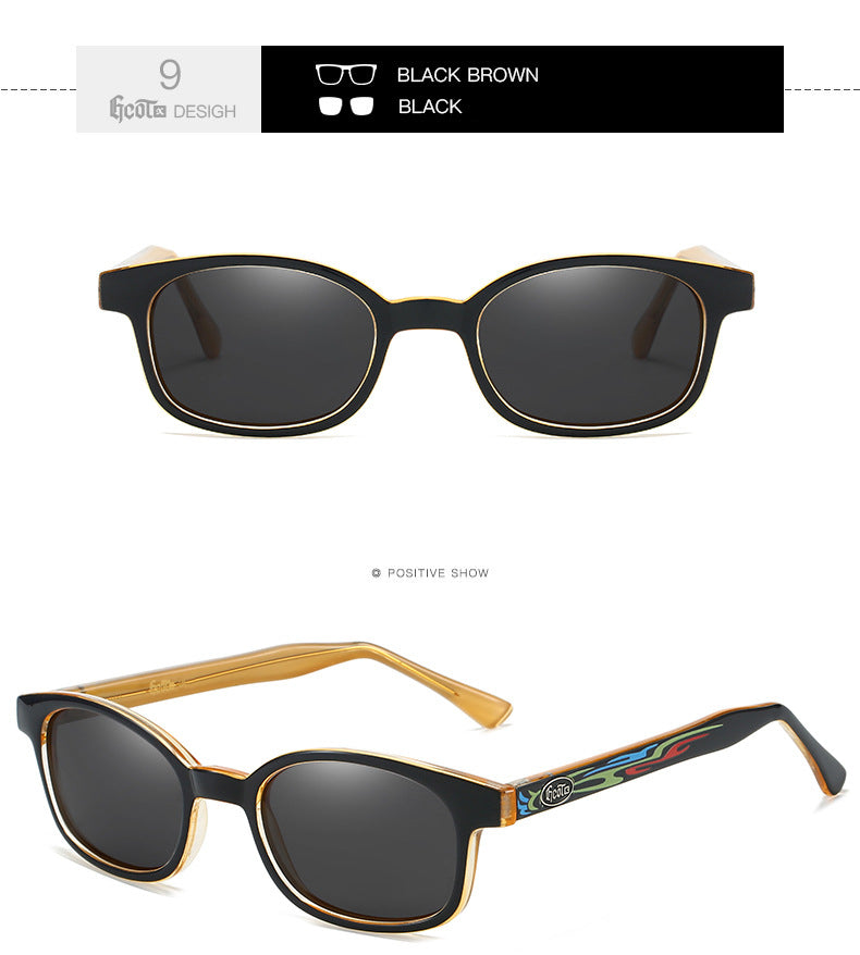 Biker Gang Style West Coast Polarized Sunglasses